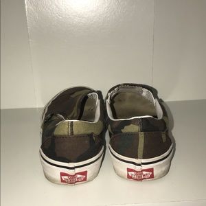 camouflage slip on vans
